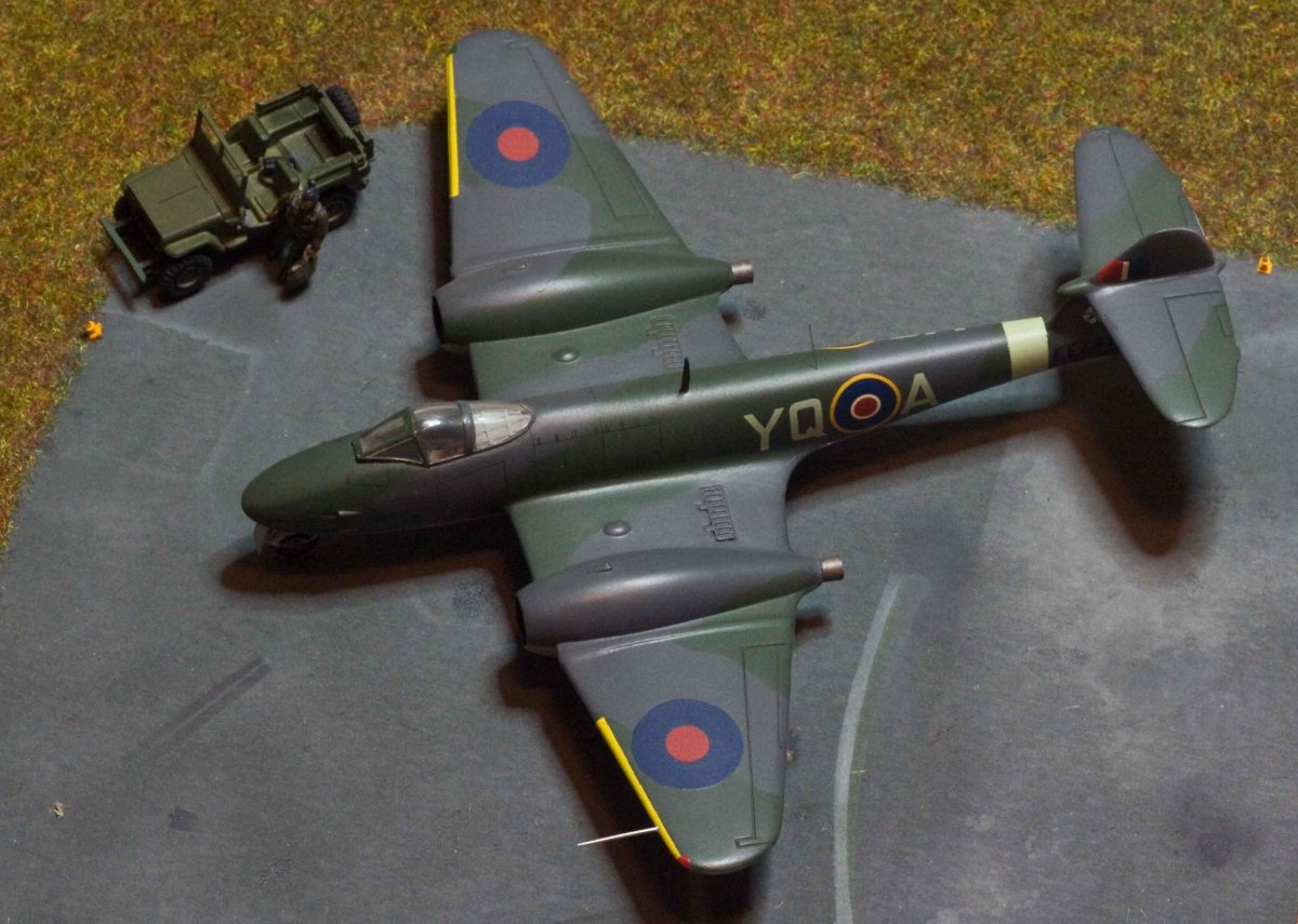 Глостер Джавелин самолет уголок неба