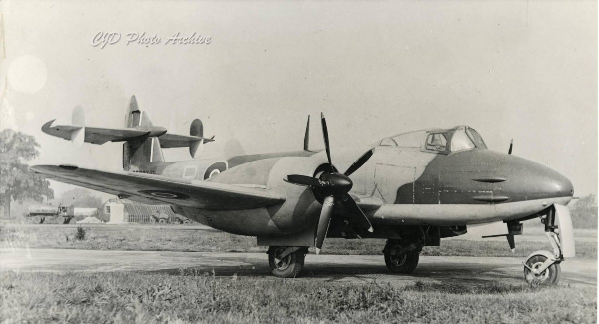 Gloster Meteor turboprop