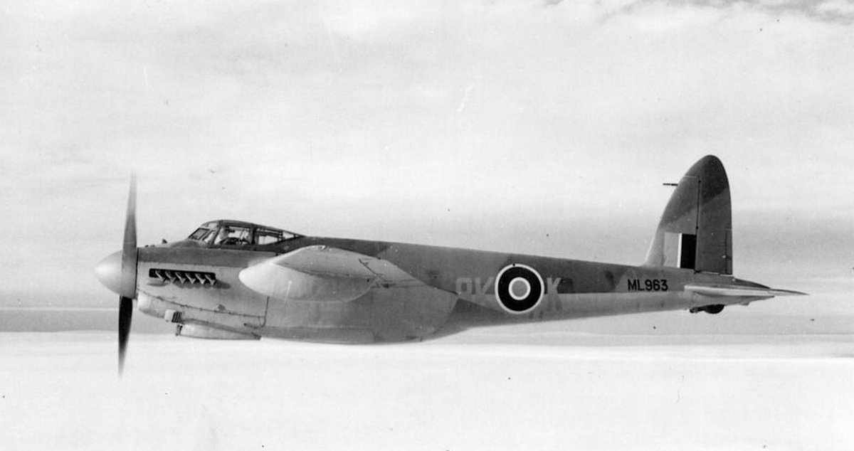 De Havilland Mosquito чертежи