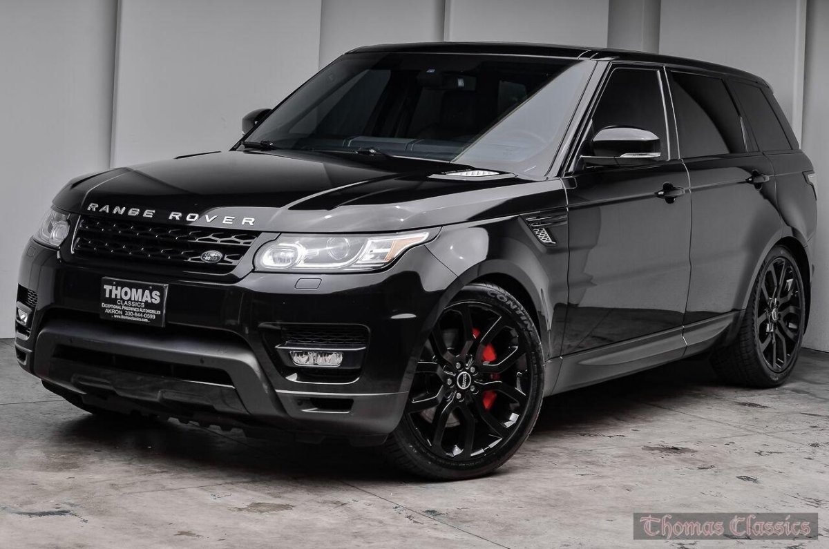 Range Rover Sport 2021 черный