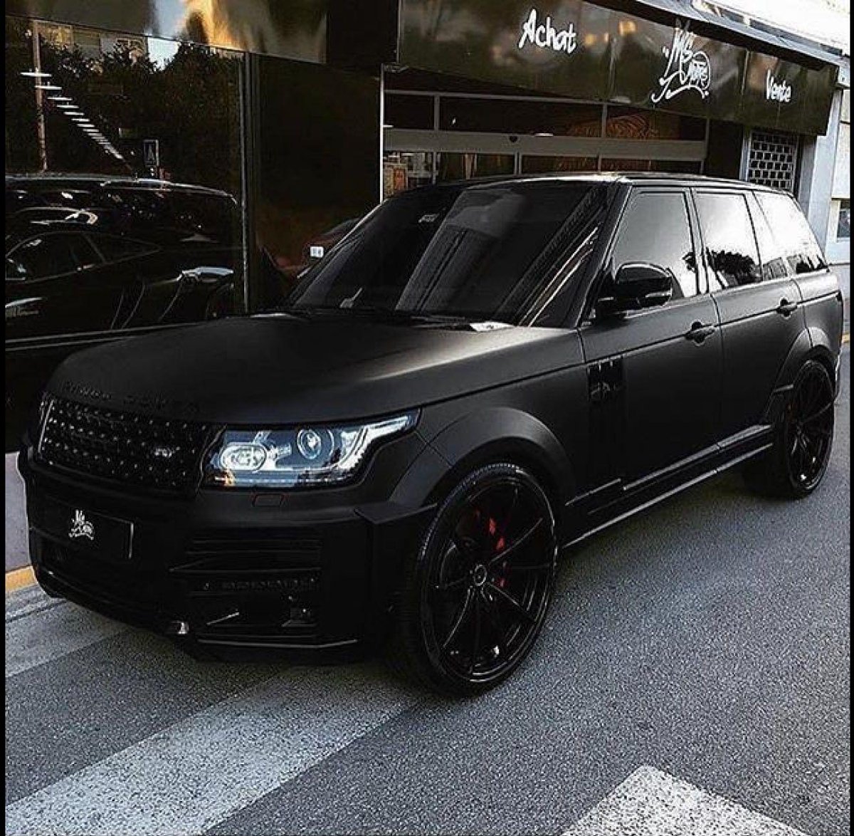 Рендж Ровер спорт 2016 черный