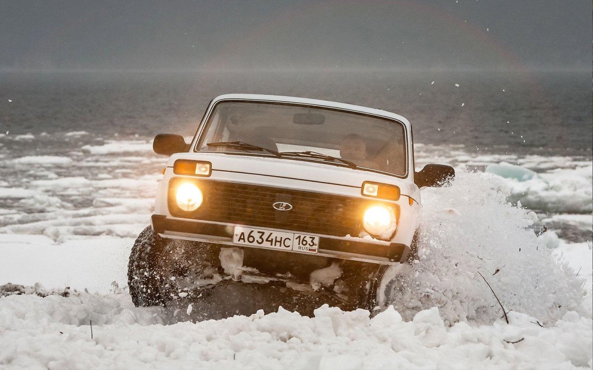 Нива 2121 зима