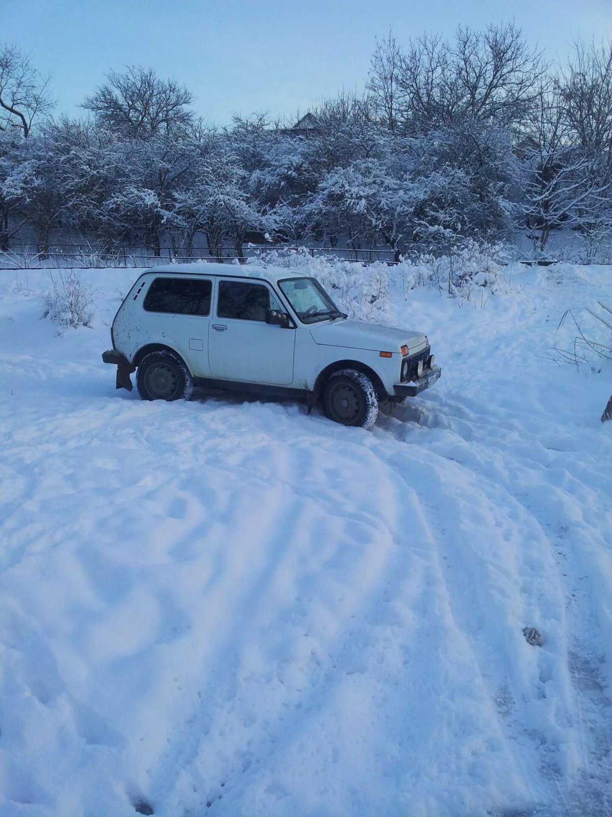 Нива 4х4 зима