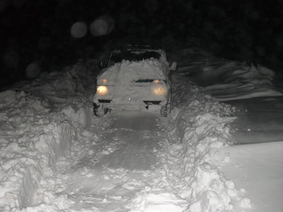 Мицубиси л200 по снегу