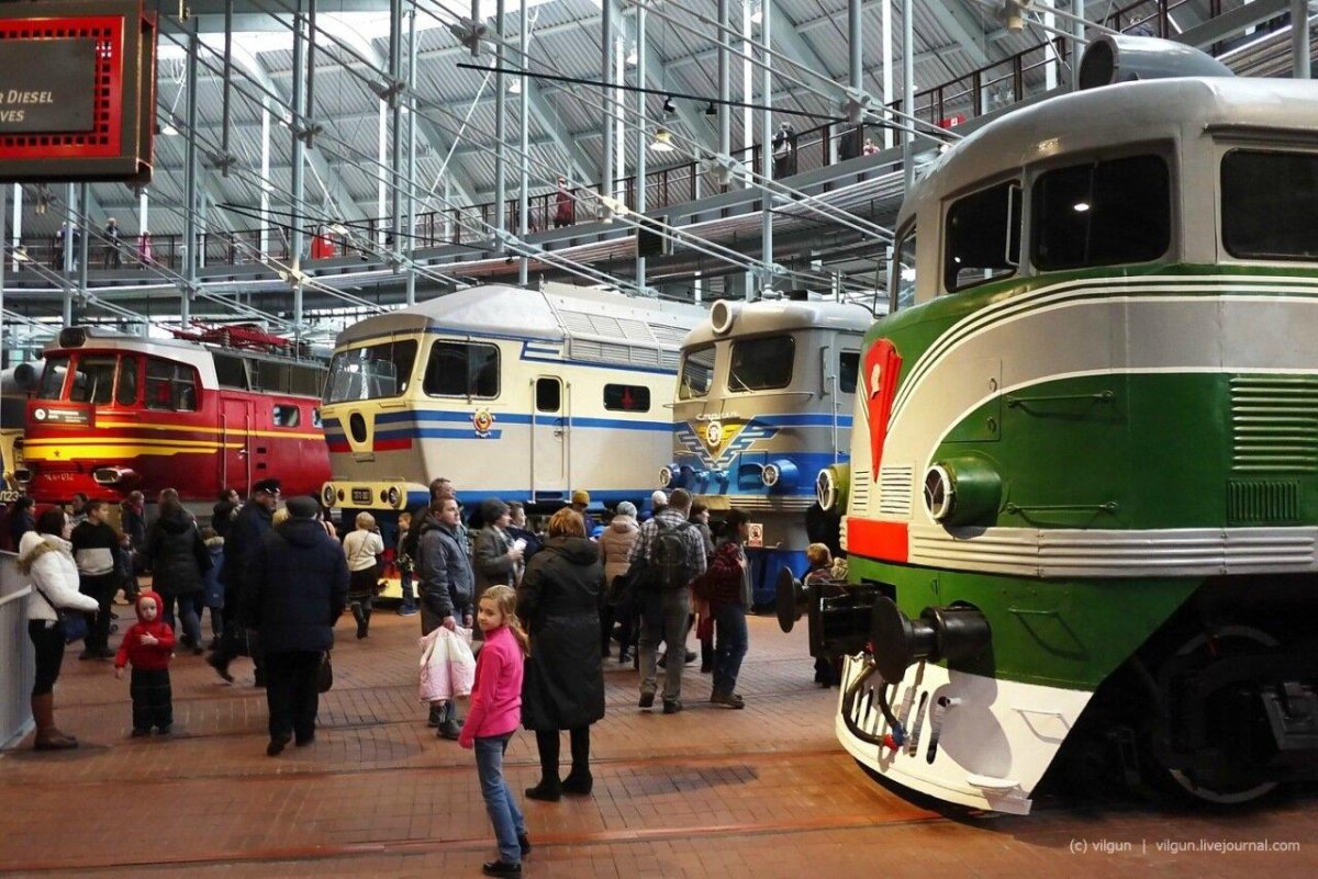 Музей РЖД Балтийский вокзал