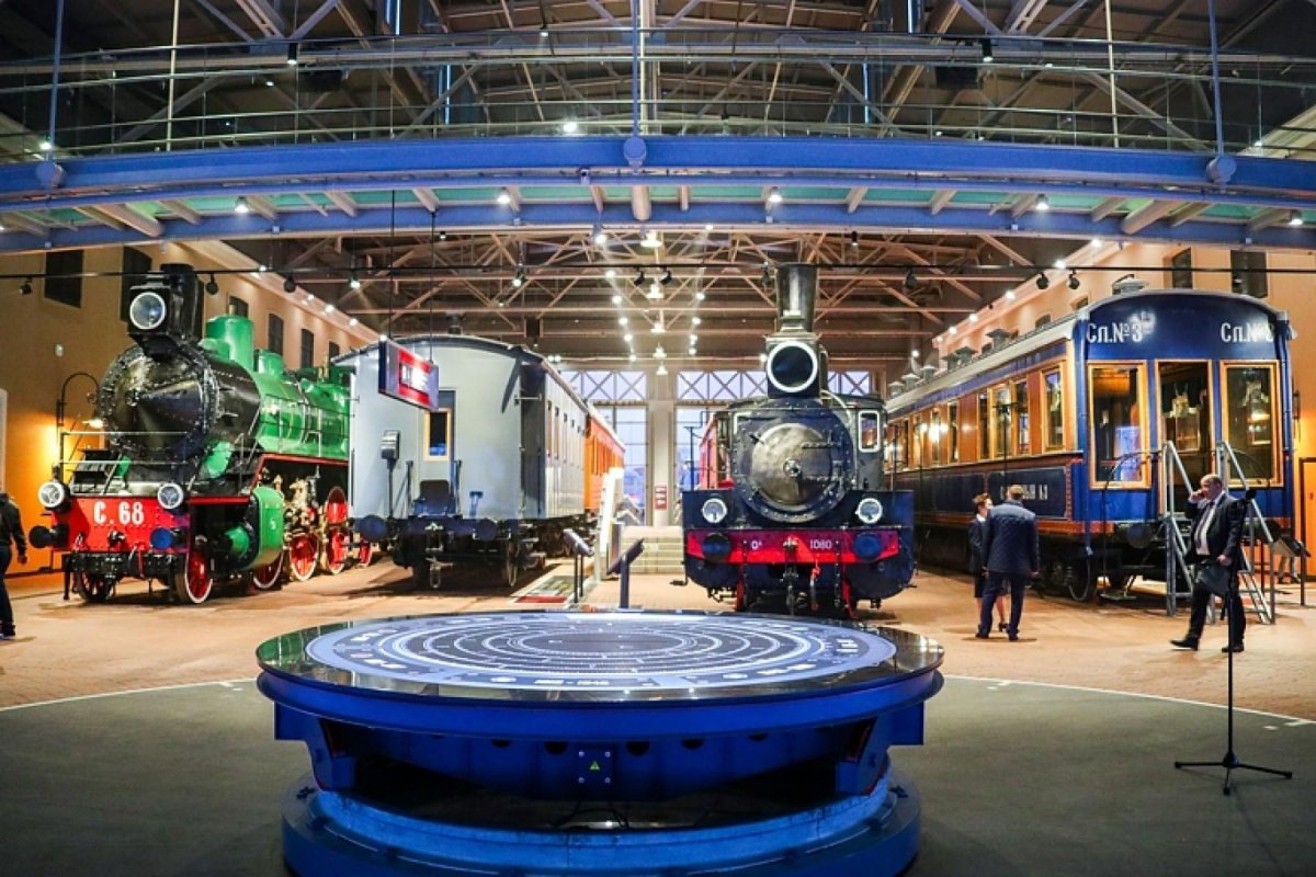 Музей железных дорог Балтийский вокзал