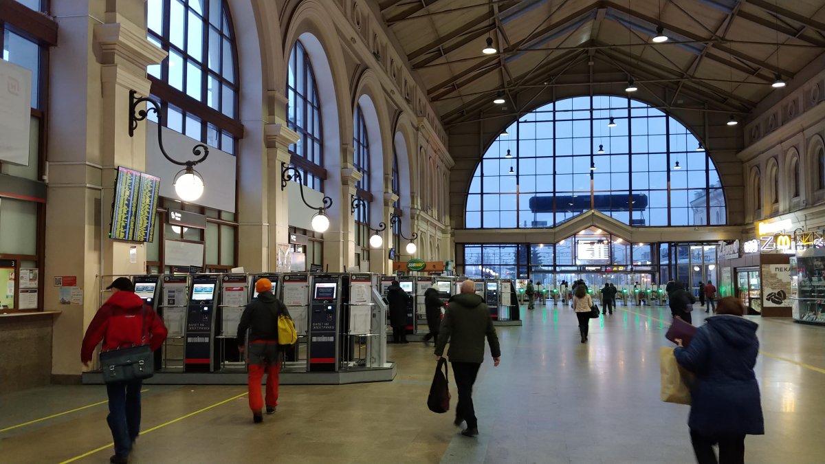 Балтийский вокзал Санкт-Петербург