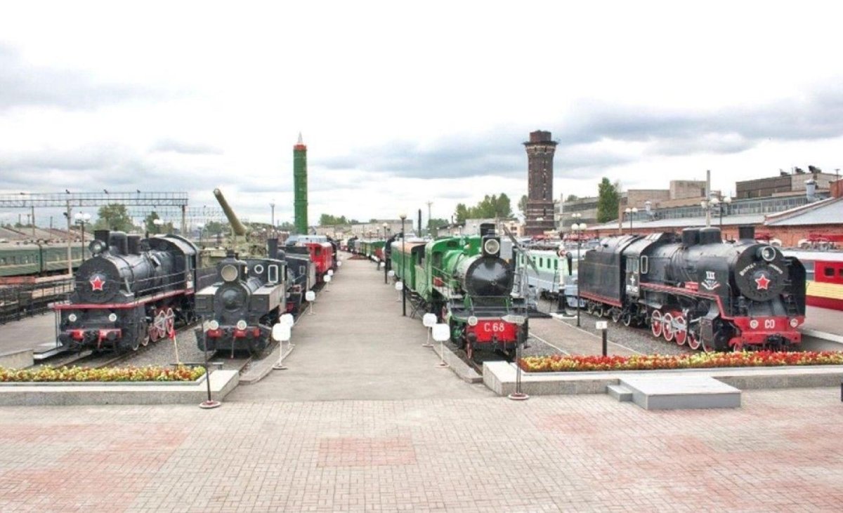 Железнодорожный музей в Санкт-Петербурге на Балтийском вокзале