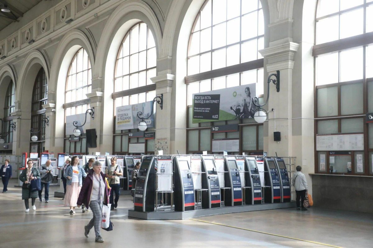 Кассы поездов на Балтийском вокзале