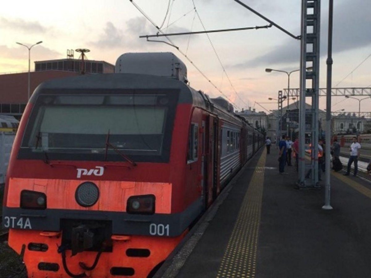 Балтийский вокзал электрички