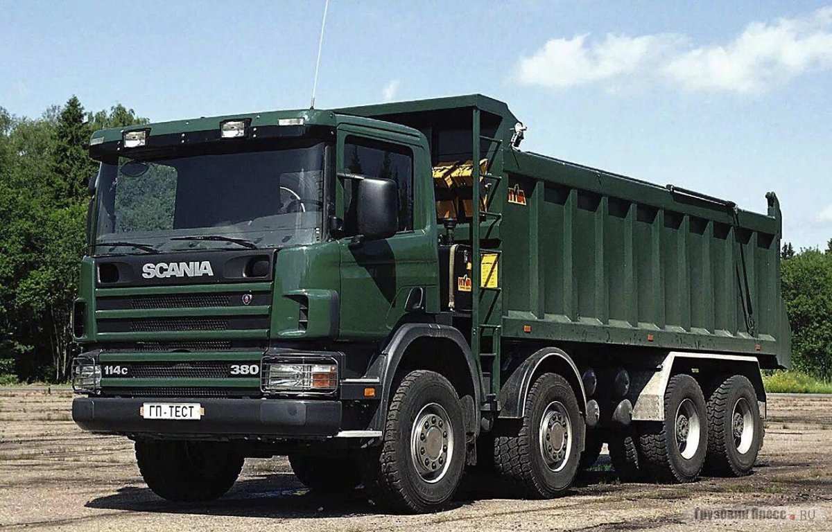 Самосвал Scania p8x400
