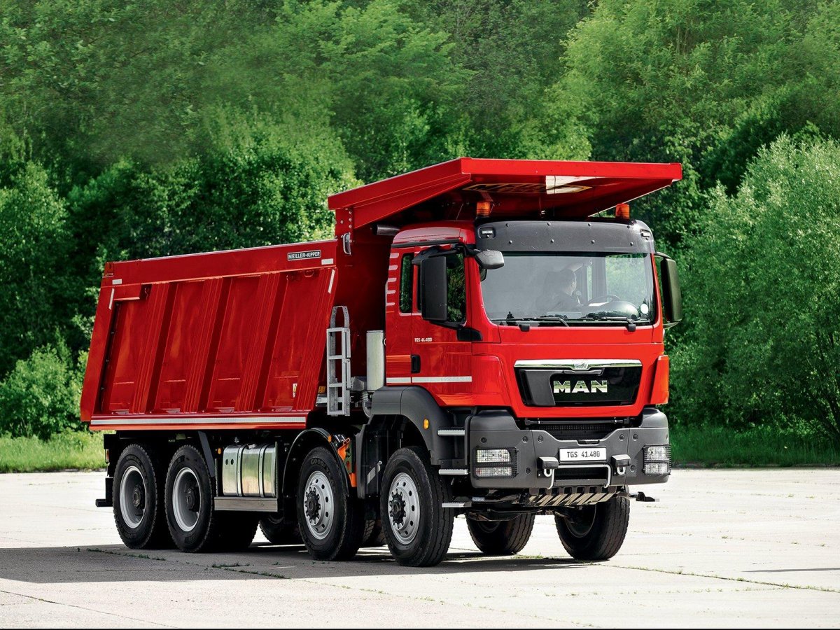 Ман ТГС 41 480 8х8 самосвал