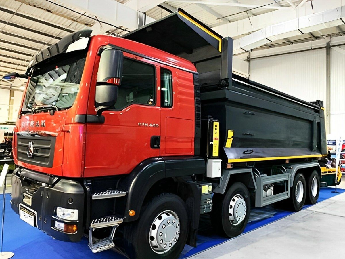 Sitrak c7h 8x4 самосвал 2022