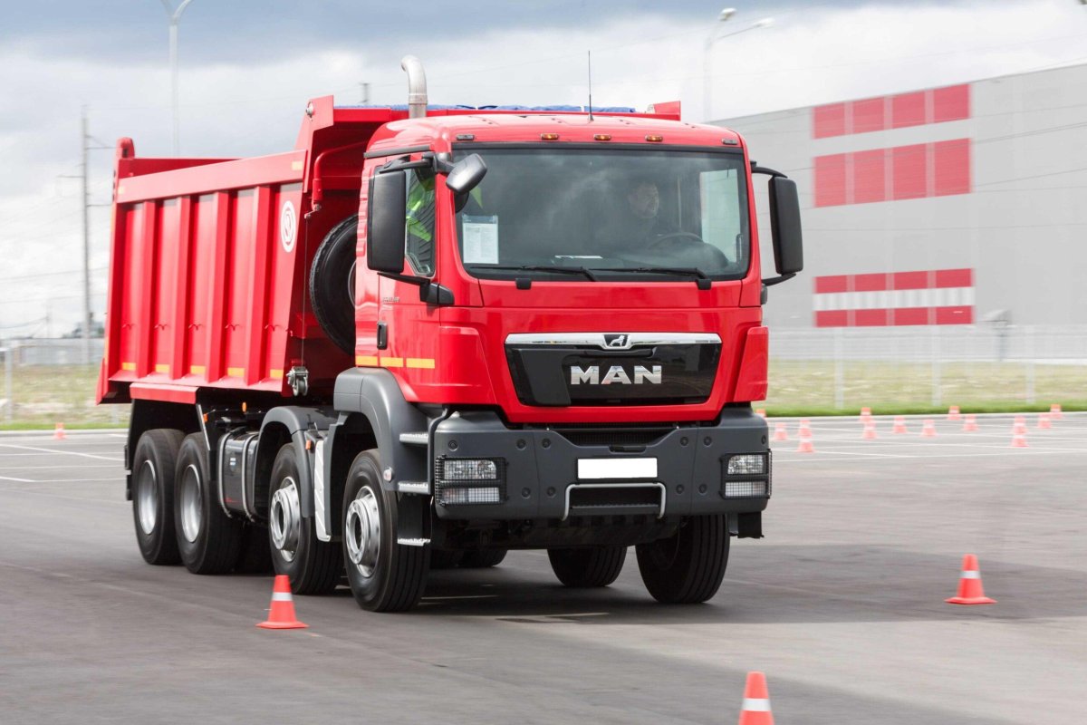 Man TGS 6x4 самосвал