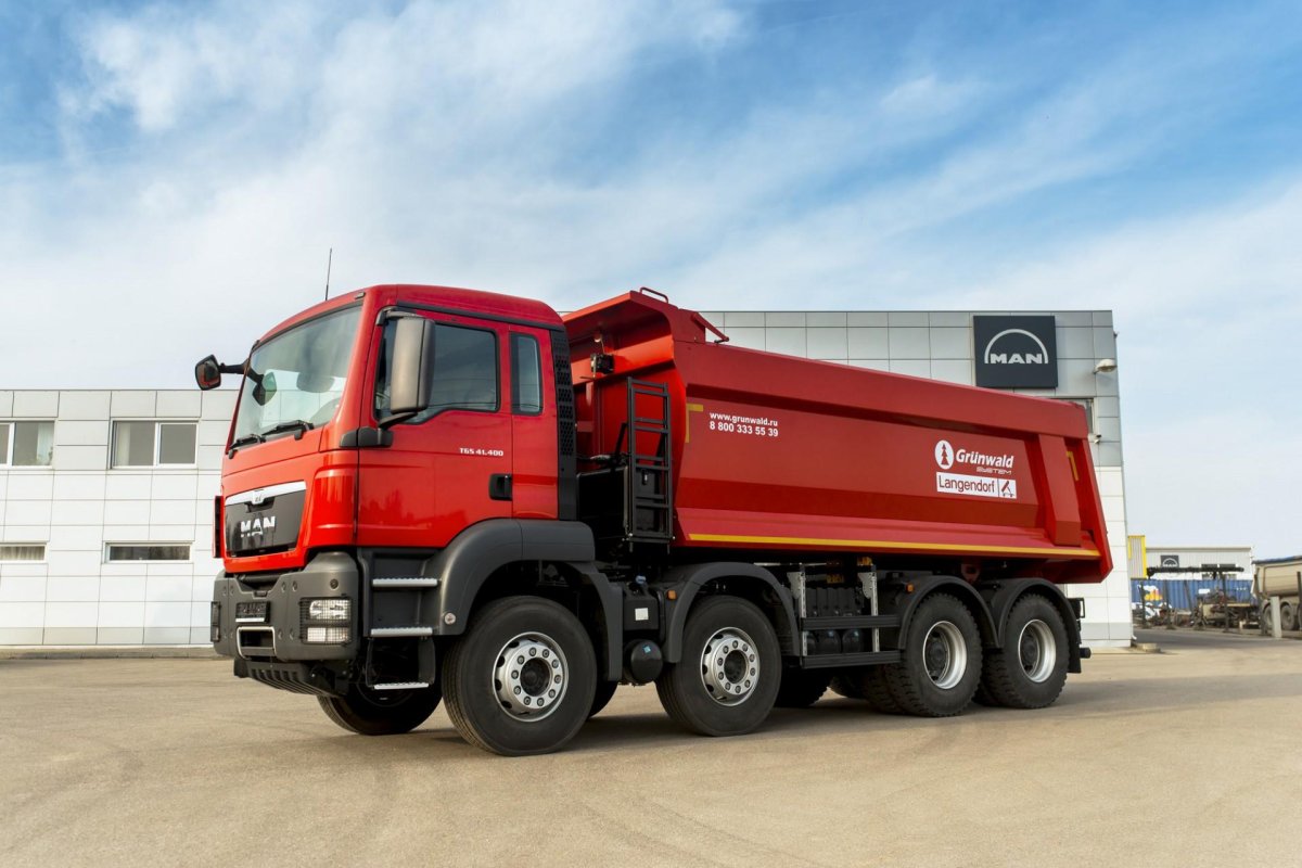 Ман самосвал 6х4