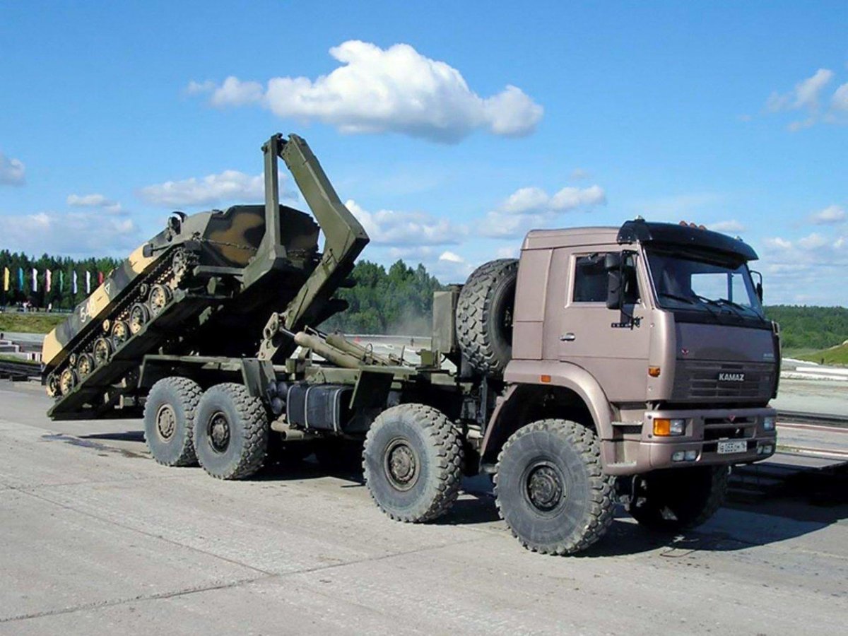 КАМАЗ 6560 мультилифт
