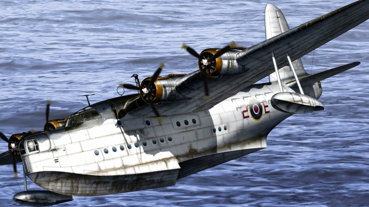 Летающая лодка short Sunderland