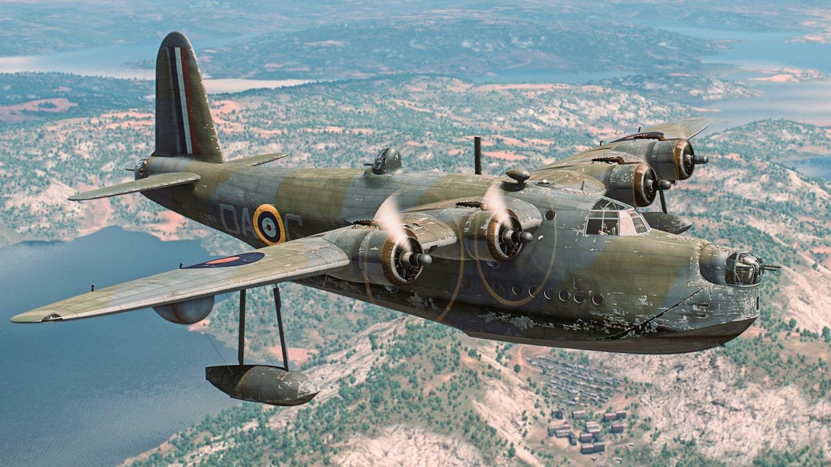 Сандерленд самолет