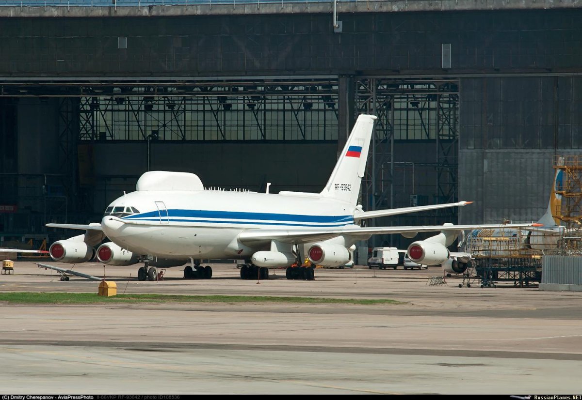 Ил 86 ВКП внутри