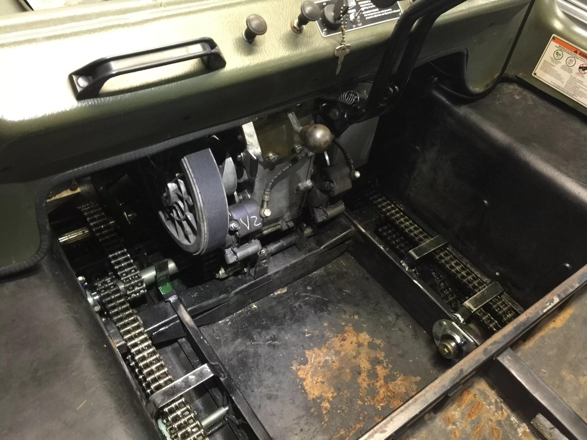 Трансмиссия вездехода Шерп