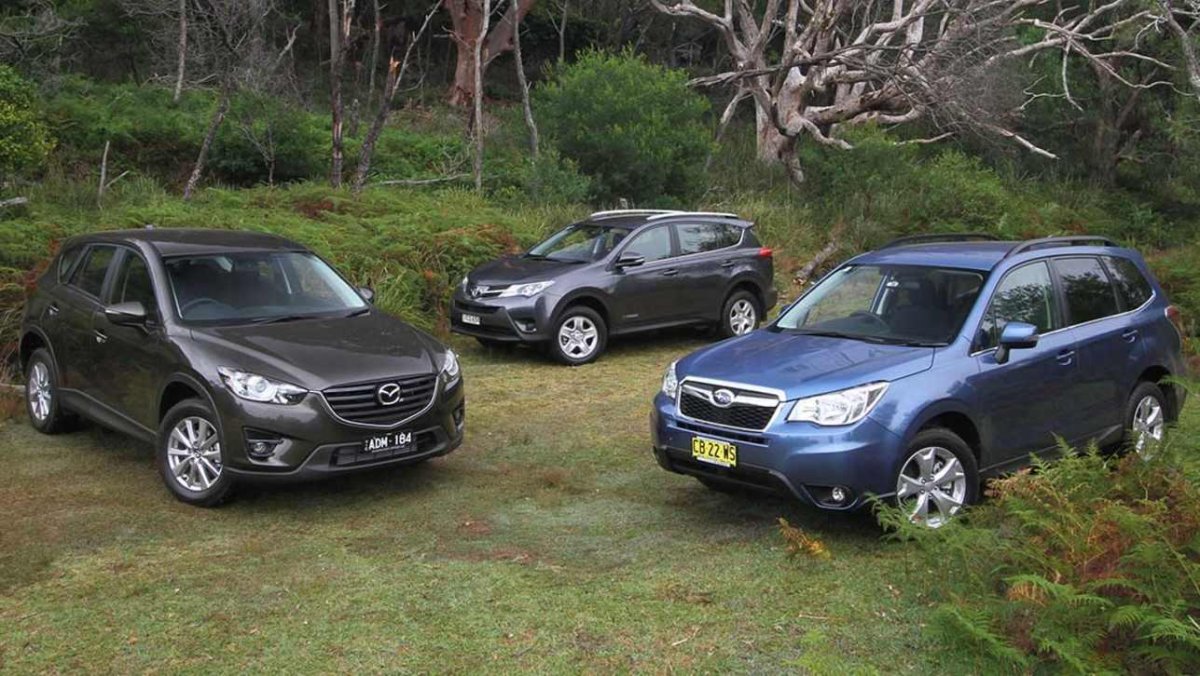 Субару Форестер и рав 4