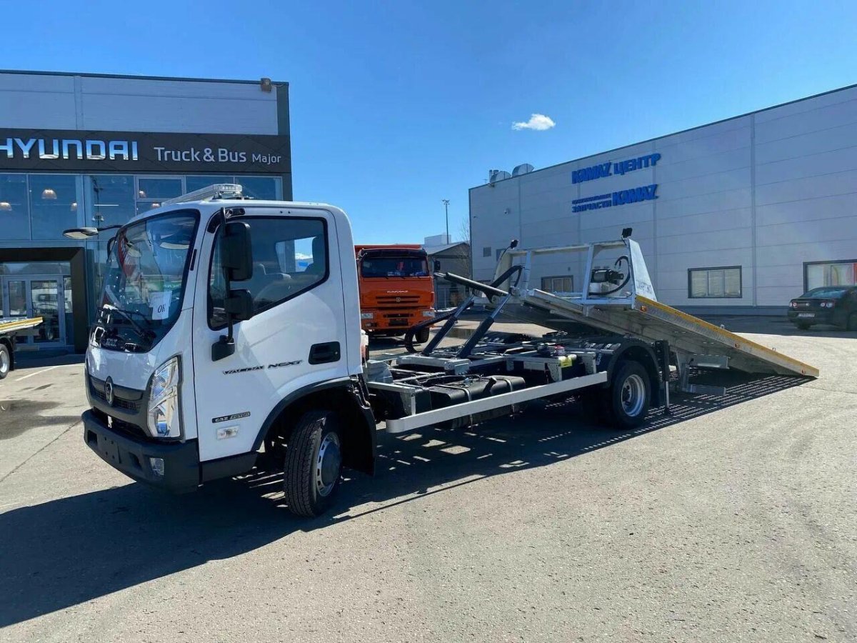 Эвакуатор Газель Некст со сдвижной платформой