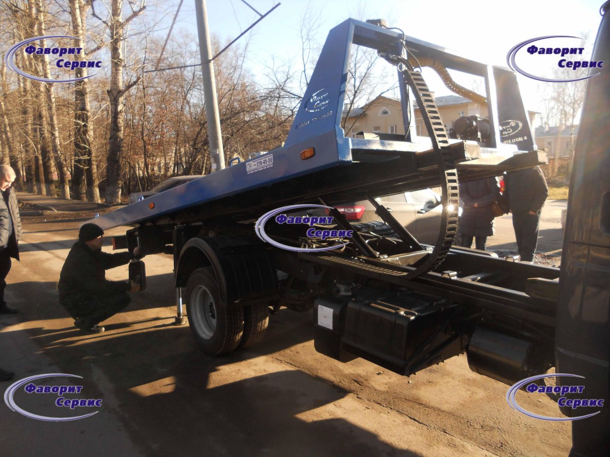 ГАЗ 33106 эвакуатор