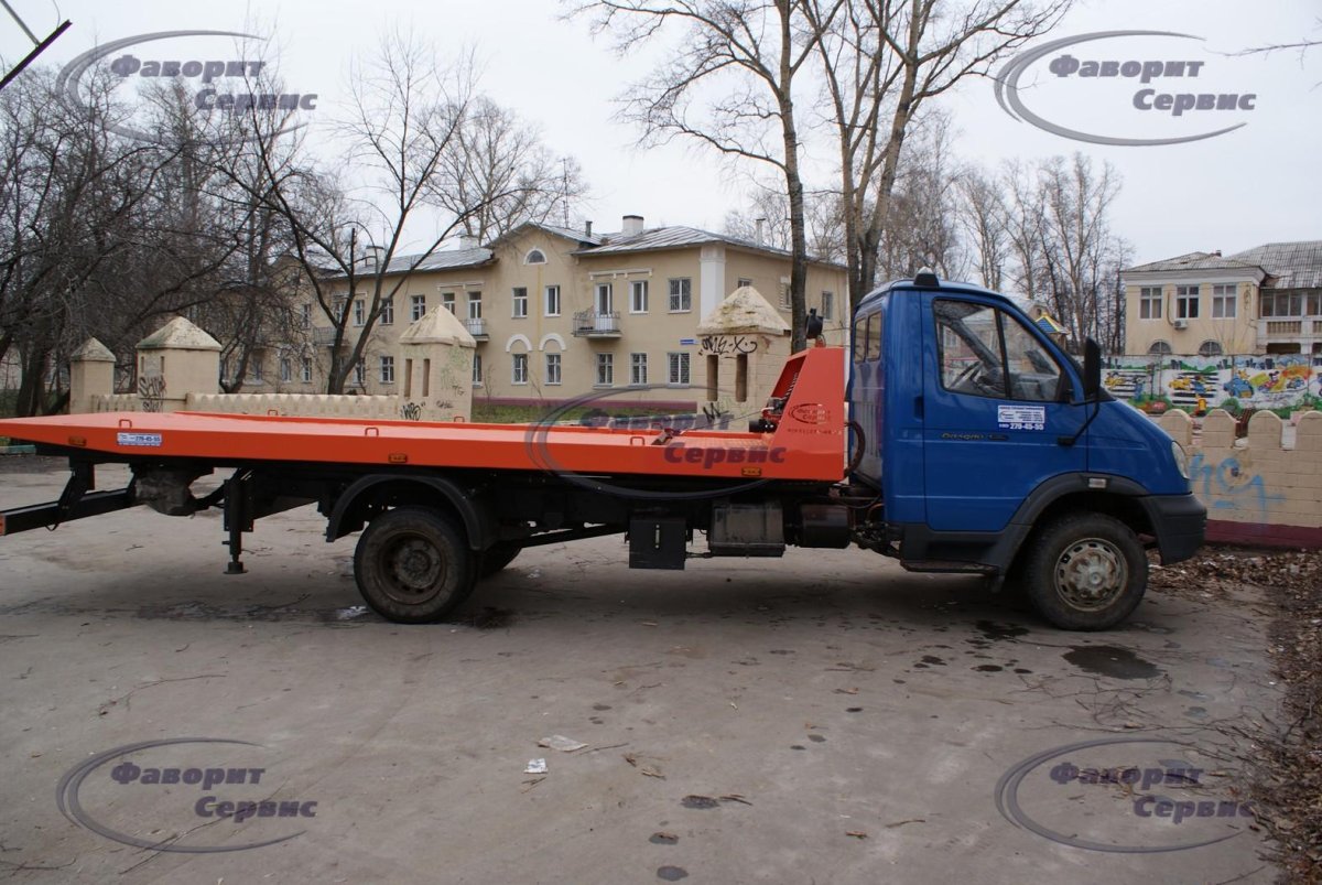Эвакуатор Валдай со сдвижной платформой
