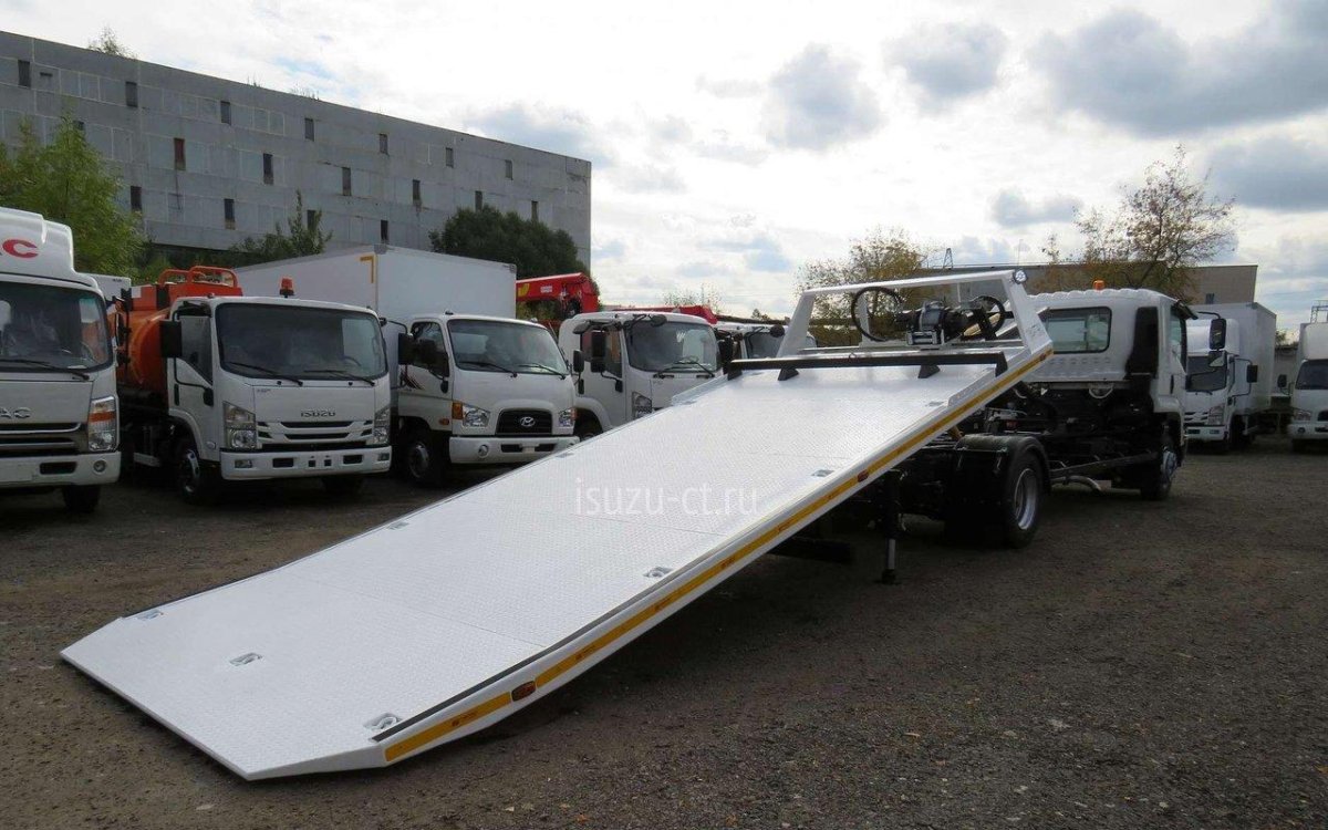 Эвакуатор Газель Некст со сдвижной платформой