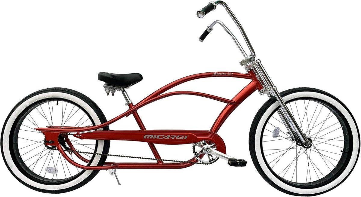 Chopper Style stretch Cruiser Bike