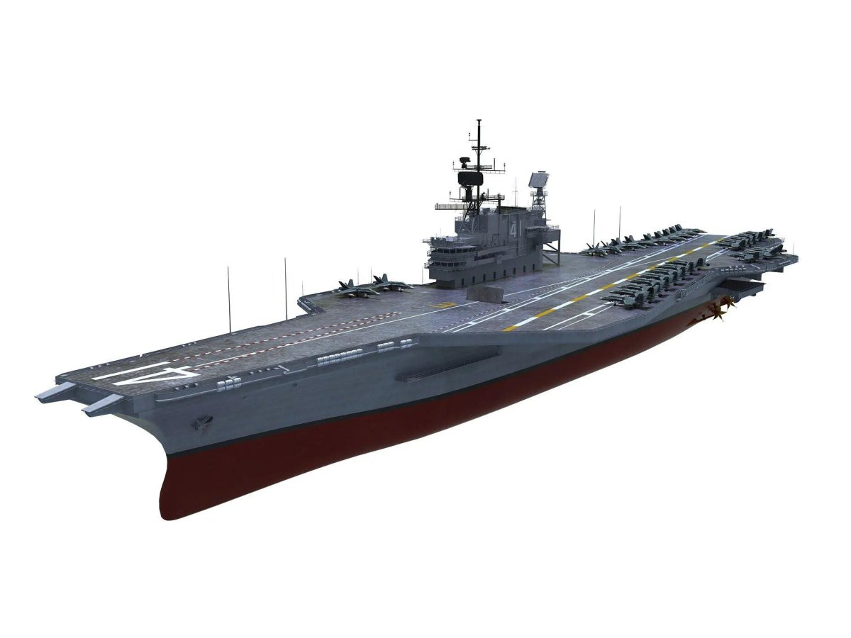 USS Midway CV-41 модель