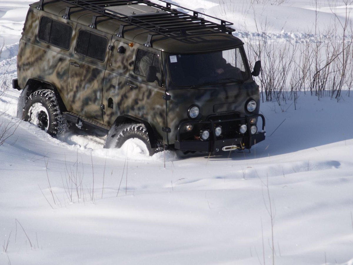 УАЗ 3909 оффроад