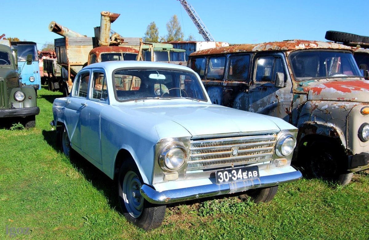 Старые отреставрированные машины