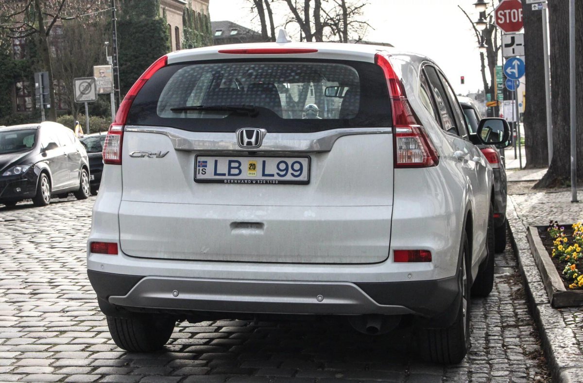 Автомобильные номера Исландии