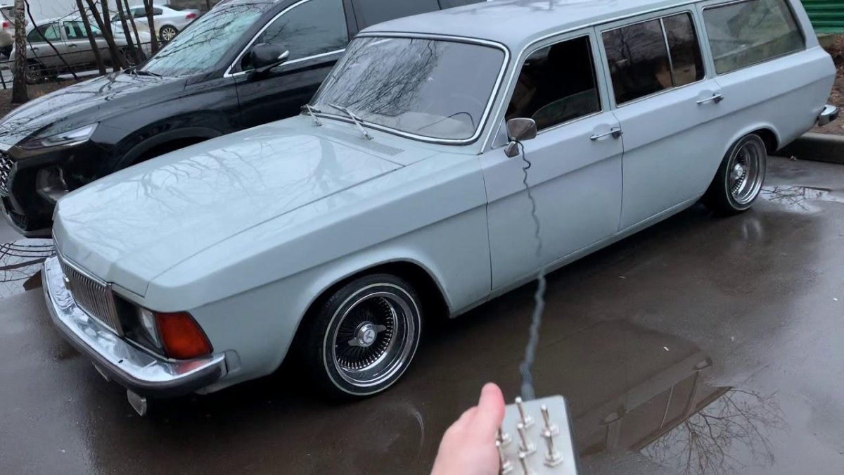 Волга ГАЗ 24 универсал лоурайдер