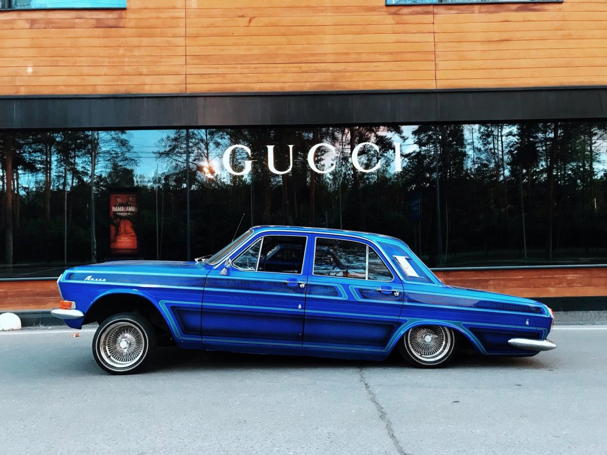 ГАЗ 24 лоурайдер