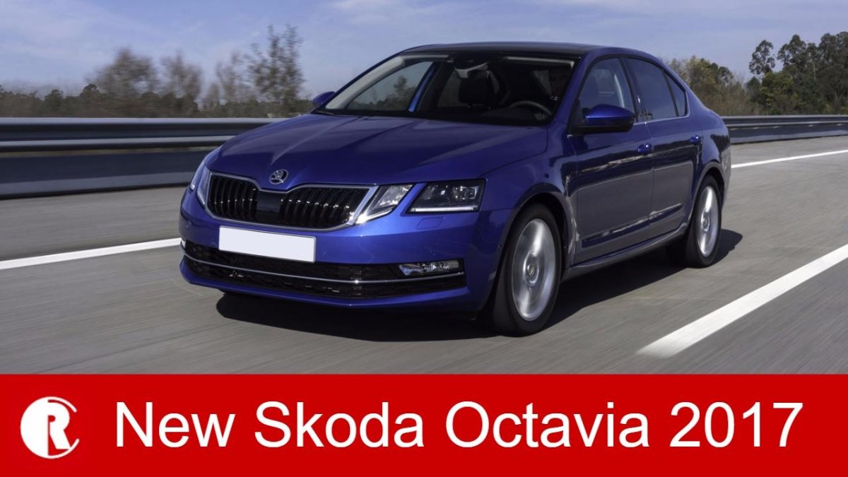 Skoda Octavia 2017 синяя