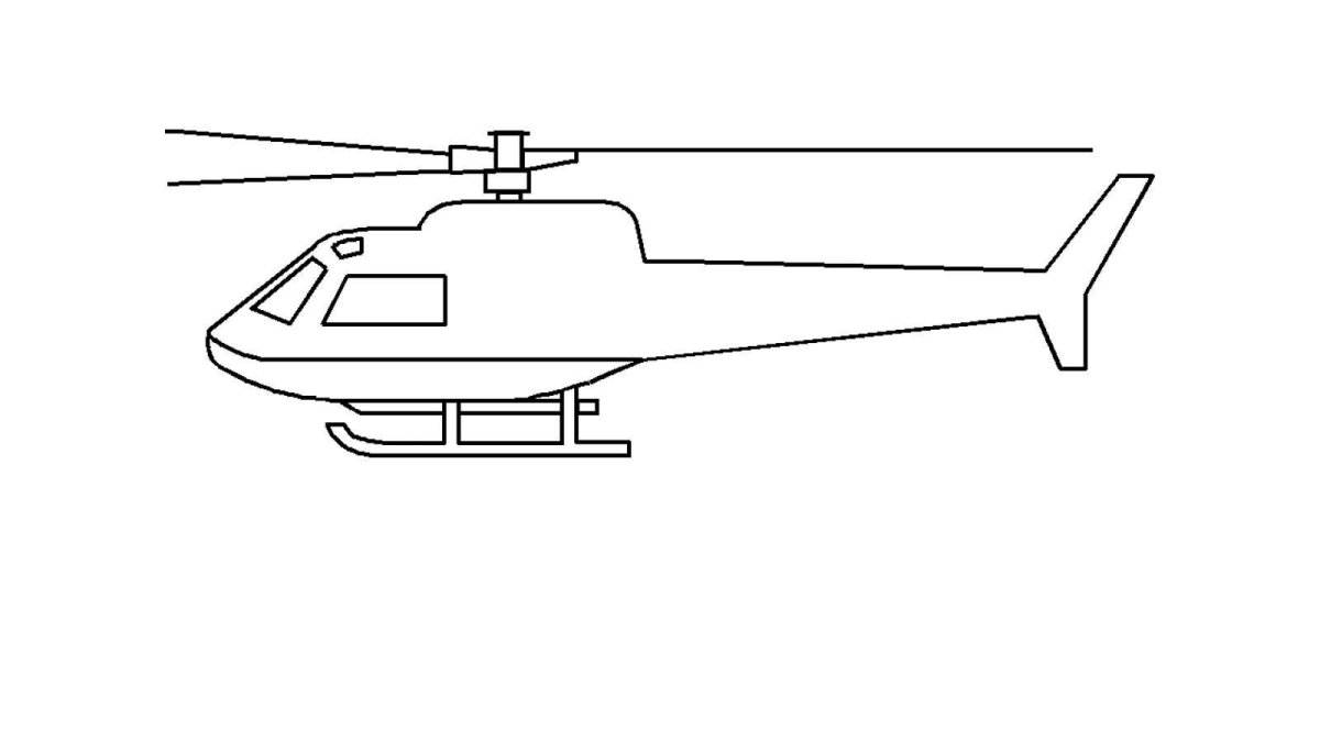 Раскраска. Военные вертолеты