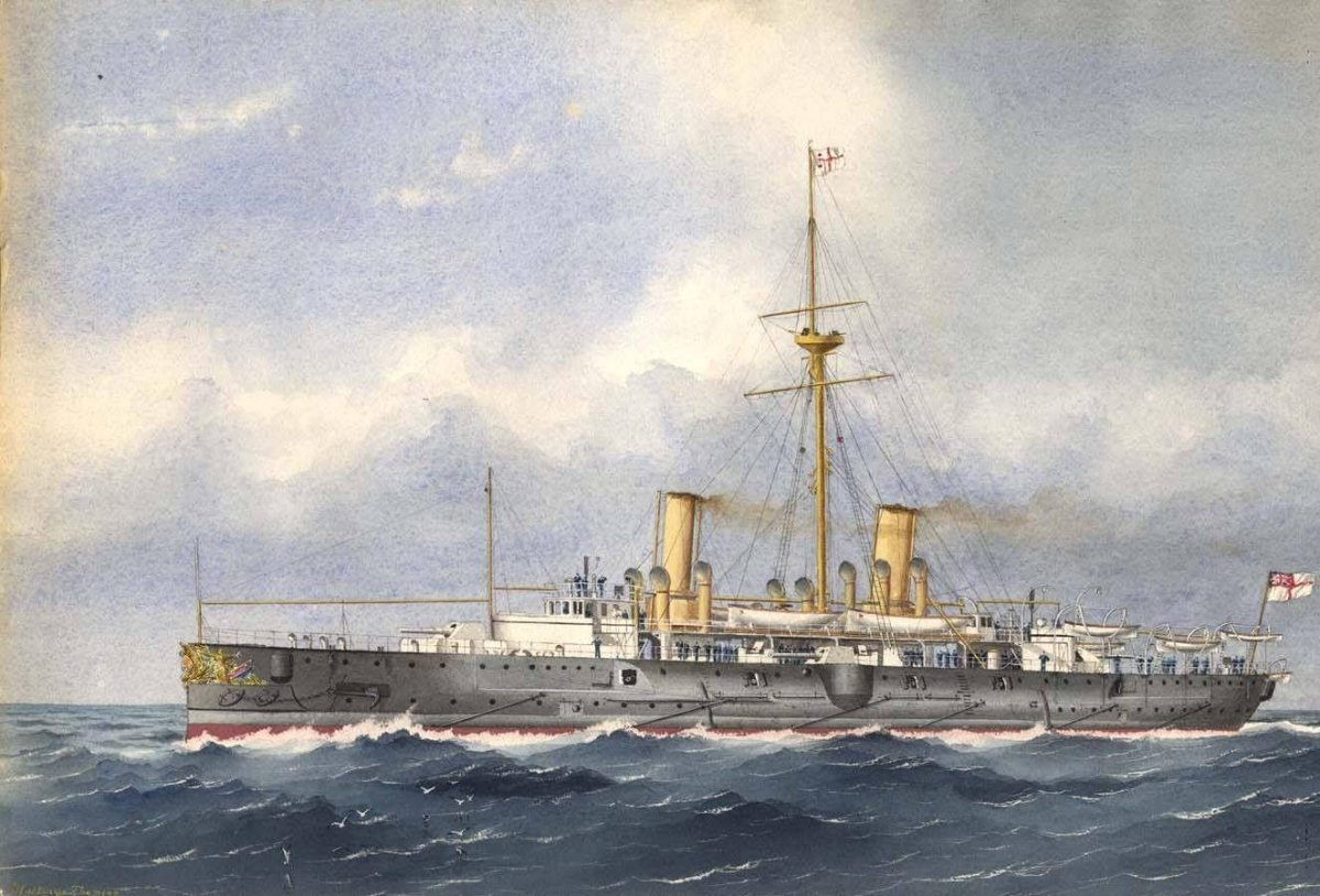 Броненосный крейсер Владимир Мономах