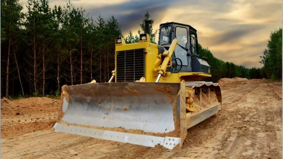 Бульдозер дорожный