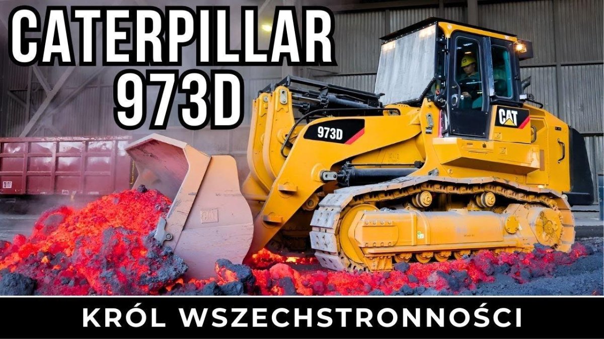 Гусеничный погрузчик Катерпиллер