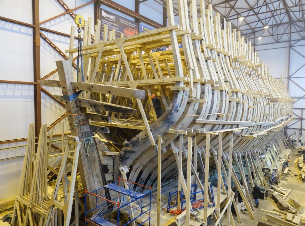 Верфь исторического судостроения Полтава