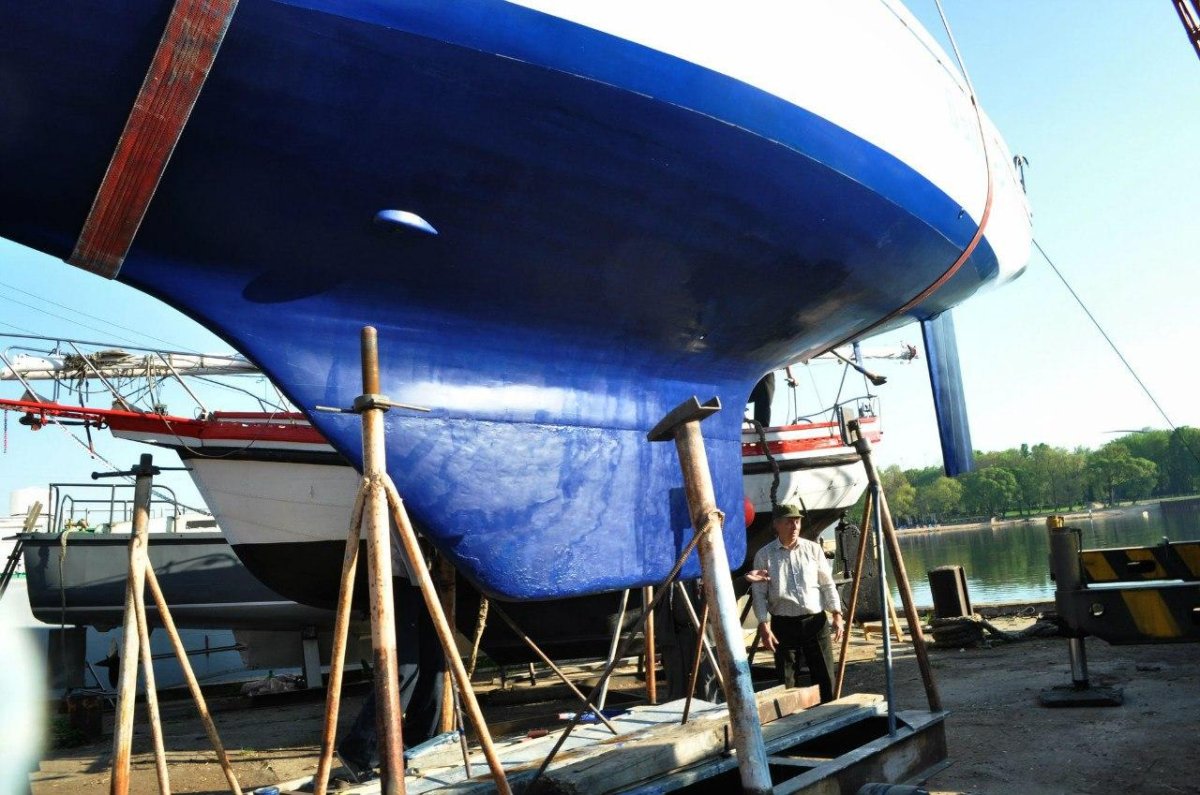 Балластный киль для яхты