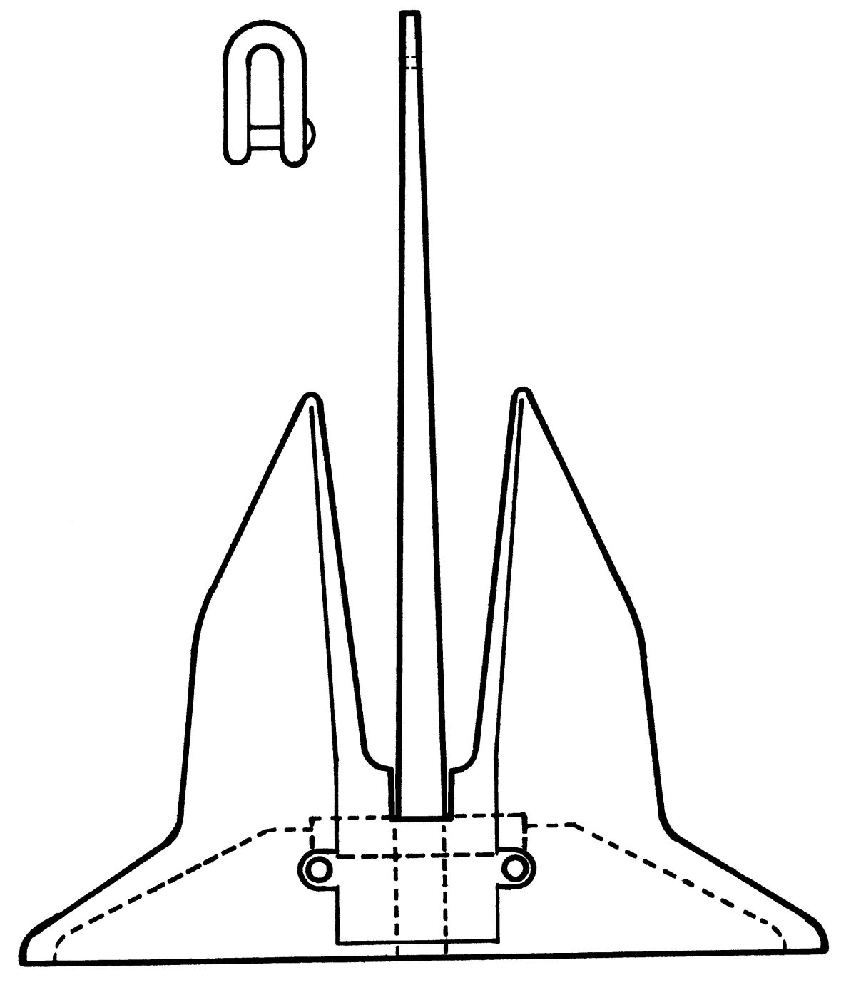 Якорь холла чертеж