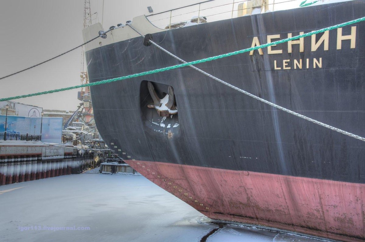 Форштевень ледокола