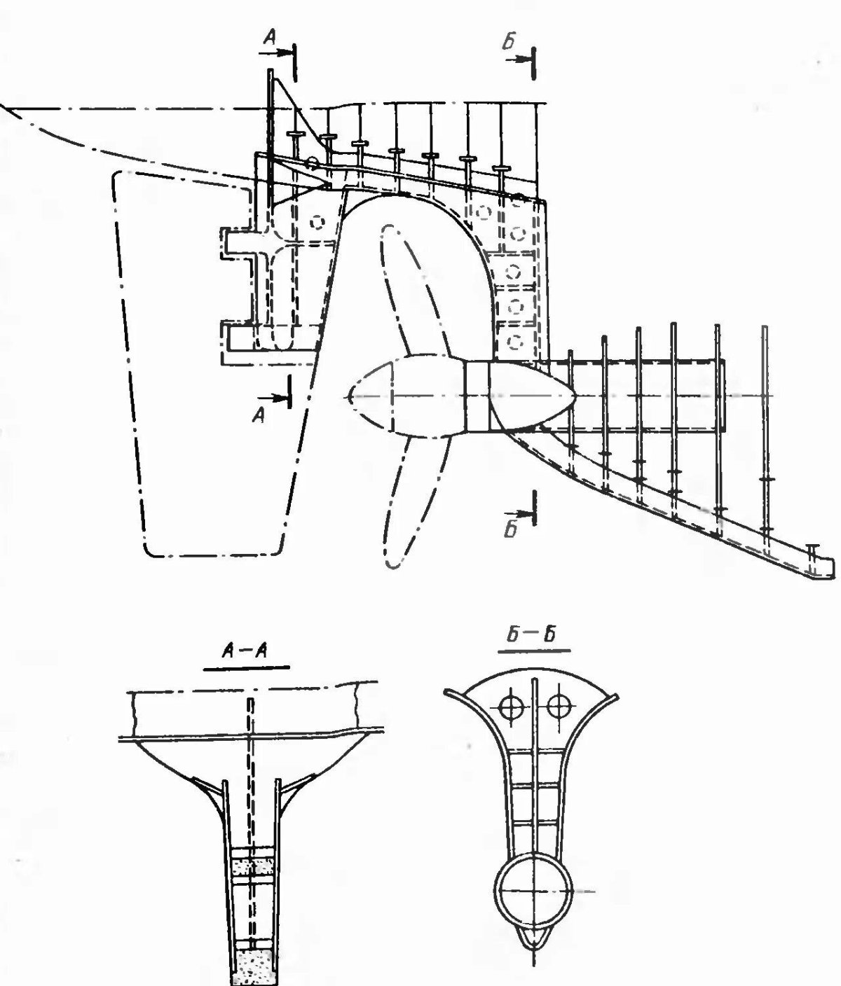 Форштевень и ахтерштевень
