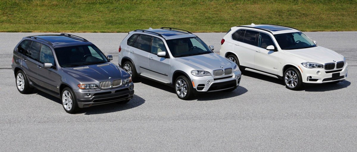 BMW x5 поколения