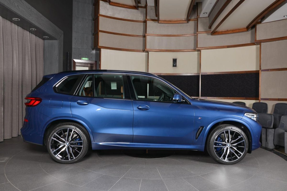 BMW x5 g05 Phytonic Blue