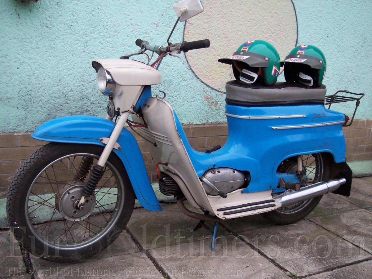 Скутер Ява 1982