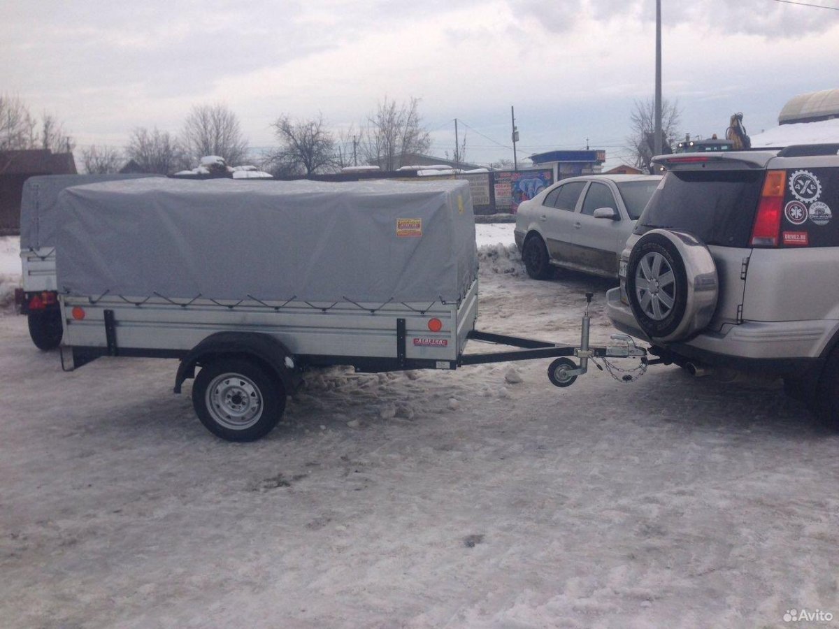 Прицеп Атлетик 520 с тормозами
